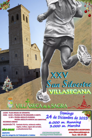 Cartel San Silvestre Villasecana 2023