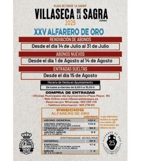 XXVAlfarerodeOro2025renovación