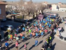 Salida de la prueba XXVI San Silvestre Villasecana 2024