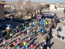 Salida de la prueba XXVI San Silvestre Villasecana 2024