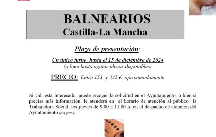 Balnearios Castilla la Mancha