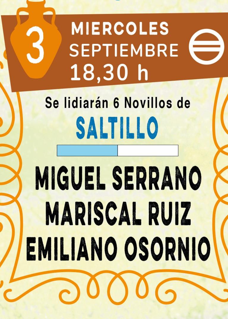 2ª Novillada XXV Alfarero de Oro 2025