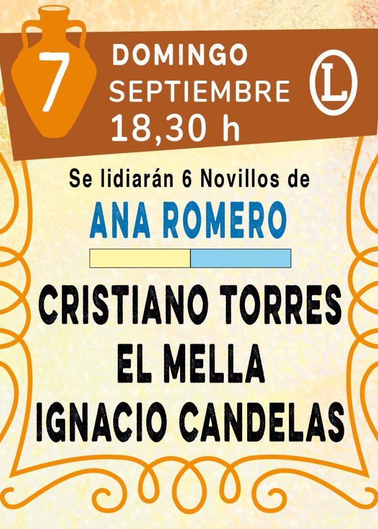 6ª Novillada XXV Alfarero de Oro 2025