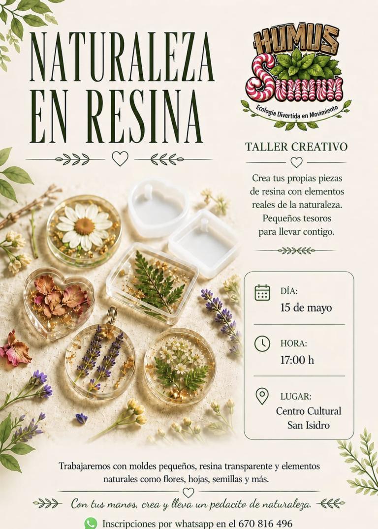 Naturaleza en Resina