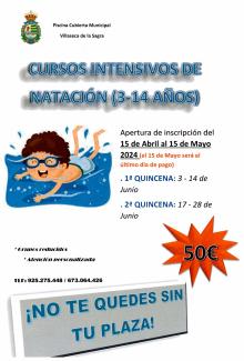 Cursos intensivos natación